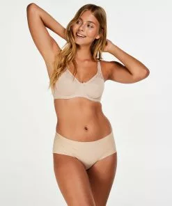 Unwattierter Minimizer-Bügel-BH - Beige -Angebote Bustier Store 102221 3 scaled