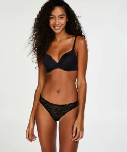Vorgeformter Bügel-BH Super Soft - Schwarz -Angebote Bustier Store 104473 3 scaled