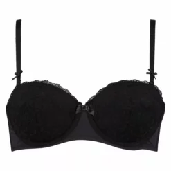 Vorgeformter Bügel-BH Maya, Strapless - Schwarz -Angebote Bustier Store 111698 5 scaled