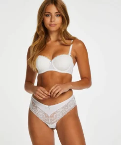 Vorgeformter Bügel-BH Maya, Strapless - Weiß -Angebote Bustier Store 125666 3 scaled