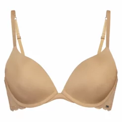 Vorgeformter Push-up-Bügel-BH Angie - Beige -Angebote Bustier Store 131093 5 scaled