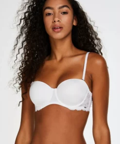 Vorgeformter Bügel-BH Angie, Strapless - Weiß