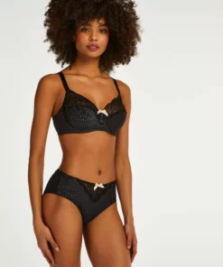 Unwattierter Bügel-BH Adalyn - Schwarz -Angebote Bustier Store 141606 3 scaled