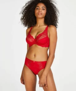Unwattierter Bügel-BH Diva - Rot -Angebote Bustier Store 157543 3 scaled