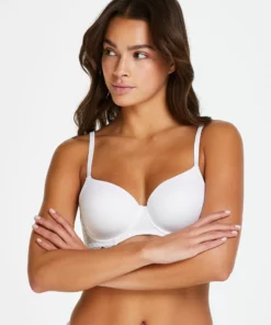 Vorgeformter Bügel-BH Angie Mit Spitze - Weiß