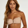 Push-up-Klebe-BH Mit Seitenflügeln - Beige