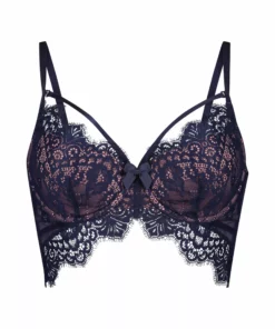 Vorgeformter Longline-Bügel-BH Marilee - Blau -Angebote Bustier Store 168698 5 scaled