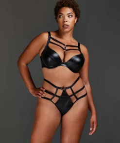 Vorgeformter Push-up Bügel-BH Shadow - Schwarz -Angebote Bustier Store 169064 12 scaled