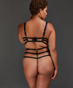 Vorgeformter Push-up Bügel-BH Shadow - Schwarz -Angebote Bustier Store 169064 13 scaled