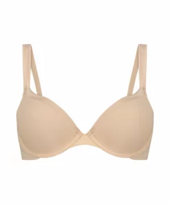 Vorgeformter Bügel-BH, Satin Fleece - Beige -Angebote Bustier Store 169211 5 scaled