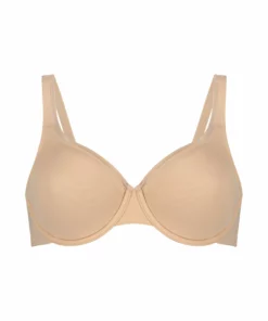 Nicht-vorgeformter Bügel-BH Satin Fleece - Beige -Angebote Bustier Store 169215 5 scaled