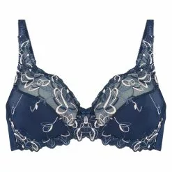 Unwattierter Bügel-BH Diva - Blau -Angebote Bustier Store 169939 5 scaled