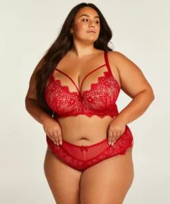 Vorgeformter Longline-Bügel-BH Marilee - Rot -Angebote Bustier Store 169993 12 scaled