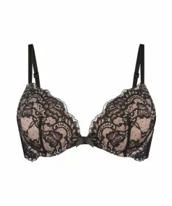 Vorgeformter Push-up-Bügel-BH Teddy - Schwarz -Angebote Bustier Store 178634 5 1 scaled