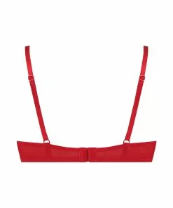 Vorgeformter Push-up-Bügel-BH Teddy - Rot -Angebote Bustier Store 178638 6 1 scaled