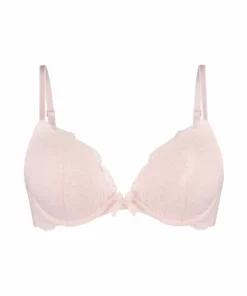 Vorgeformter Push-up-Bügel-BH Teddy - Rosa -Angebote Bustier Store 178646 5 scaled
