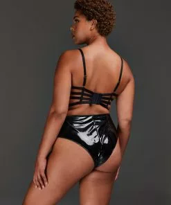 Vorgeformter Longline-Bügel-BH Seductress - Schwarz -Angebote Bustier Store 179731 13 scaled