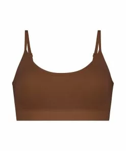 ﻿Strappy Bralette - Braun -Angebote Bustier Store 185083 5 scaled