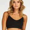 ﻿Strappy Bralette - Schwarz