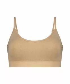 Strappy Bralette - Beige 8 Strappy Bralette - Beige -Angebote Bustier Store 185088 5 scaled