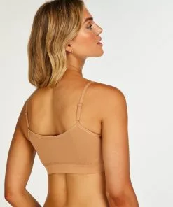 ﻿Strappy Bralette - Beige -Angebote Bustier Store 185092 4 scaled