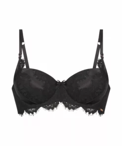 Vorgeformter Bügel-BH Hannako - Schwarz -Angebote Bustier Store 188141 5 scaled