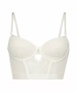 Vorgeformter Longline-Bügel-BH Malika - Weiß -Angebote Bustier Store 195488 5 scaled