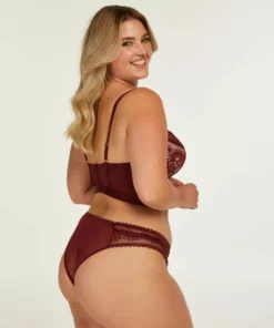 Vorgeformter Longline-Bügel-BH Malika - Rot -Angebote Bustier Store 195494 13 scaled