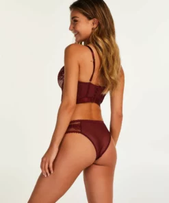 Vorgeformter Longline-Bügel-BH Malika - Rot -Angebote Bustier Store 195494 4 scaled