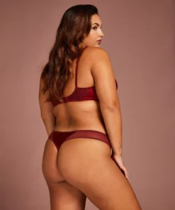 Vorgeformter Bügel-BH Hannako - Rot -Angebote Bustier Store 195505 13 scaled