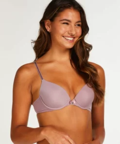 Vorgeformter Bügel-BH Plunge - Lila