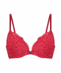 Vorgeformter Push-up Bügel-BH Rose - Rot -Angebote Bustier Store 196451 5 1 scaled