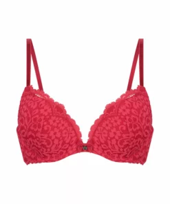 Vorgeformter Push-up Bügel-BH Rose - Rot -Angebote Bustier Store 196451 5 scaled