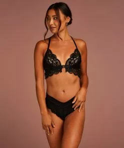 Bralette Genevieve - Schwarz -Angebote Bustier Store 198979 3 scaled