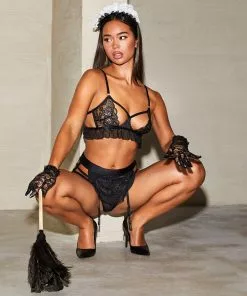 Bralette Ellen Maid - Schwarz