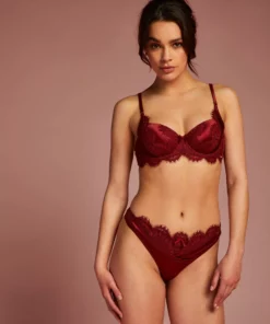 Vorgeformter Bügel-BH Hannako - Rot -Angebote Bustier Store 199497 3 scaled