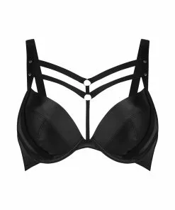 Vorgeformter Push-up Bügel-BH Shadow - Schwarz -Angebote Bustier Store 199656 5 1 scaled