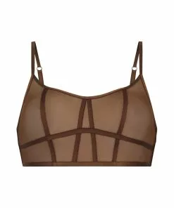 Longline Bralette Sexy Mesh - Braun 12 Longline Bralette Sexy Mesh - Braun -Angebote Bustier Store 199788 5 scaled