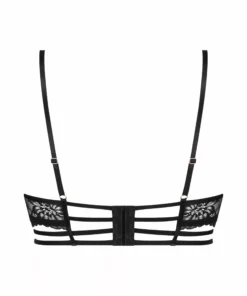 Unwattierter Longline Bügel-BH Roxanne - Schwarz -Angebote Bustier Store 199837 6 scaled