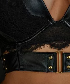 Vorgeformter Push-up Longline-Bügel-BH Occult - Schwarz -Angebote Bustier Store 199850 2 1 scaled