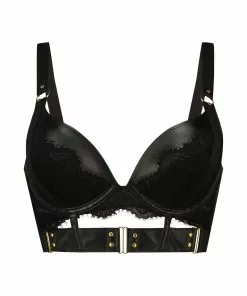 Vorgeformter Push-up Longline-Bügel-BH Occult - Schwarz -Angebote Bustier Store 199850 5 1 scaled