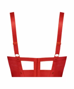 Vorgeformter Push-up Longline-Bügel-BH Occult - Rot -Angebote Bustier Store 199856 6 scaled