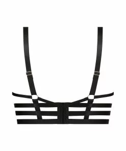 Unwattierter Longline-Bügel-BH Tara - Schwarz -Angebote Bustier Store 199872 6 scaled