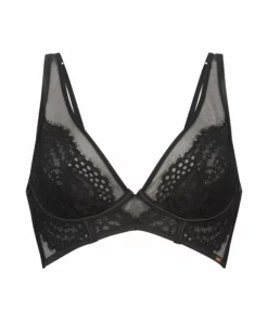 Ungepolsterter Bügel-BH Veronica - Schwarz -Angebote Bustier Store 199882 5 scaled