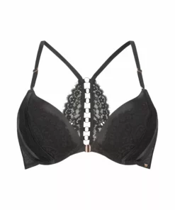 Gepolsterter Push-up-Bügel-BH Veronica - Schwarz -Angebote Bustier Store 199883 5 scaled