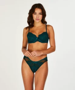 Vorgeformter Bügel-BH Emily - Grün -Angebote Bustier Store 199908 3 scaled