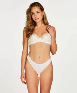 Unwattierter Bügel-BH Marine - Weiß -Angebote Bustier Store 200734 3 scaled