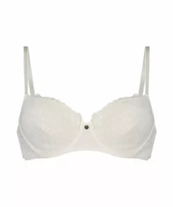 Vorgeformter Bügel-BH Marine - Weiß -Angebote Bustier Store 200946 5 scaled