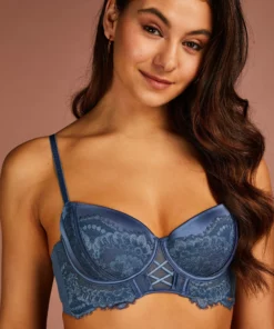 Vorgeformter Bügel-BH Daan - Blau -Angebote Bustier Store 200953 2 scaled