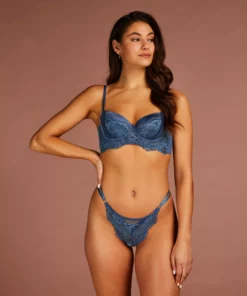 Vorgeformter Bügel-BH Daan - Blau -Angebote Bustier Store 200953 3 scaled